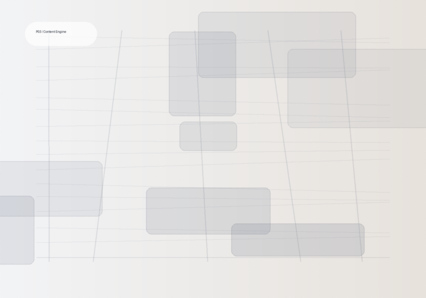 Abstract cover for a content engine