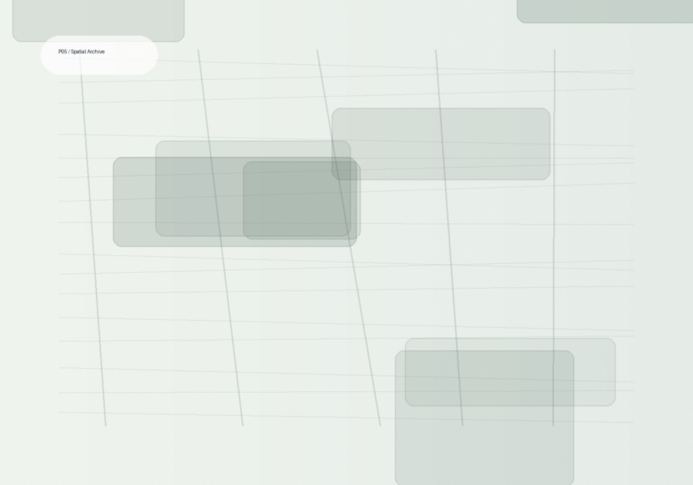 Abstract cover for a spatial archive